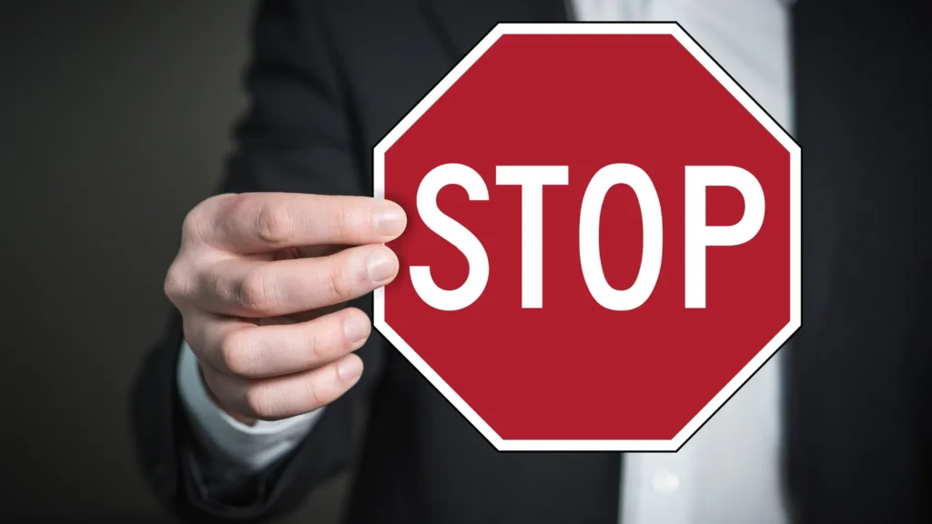 stop
